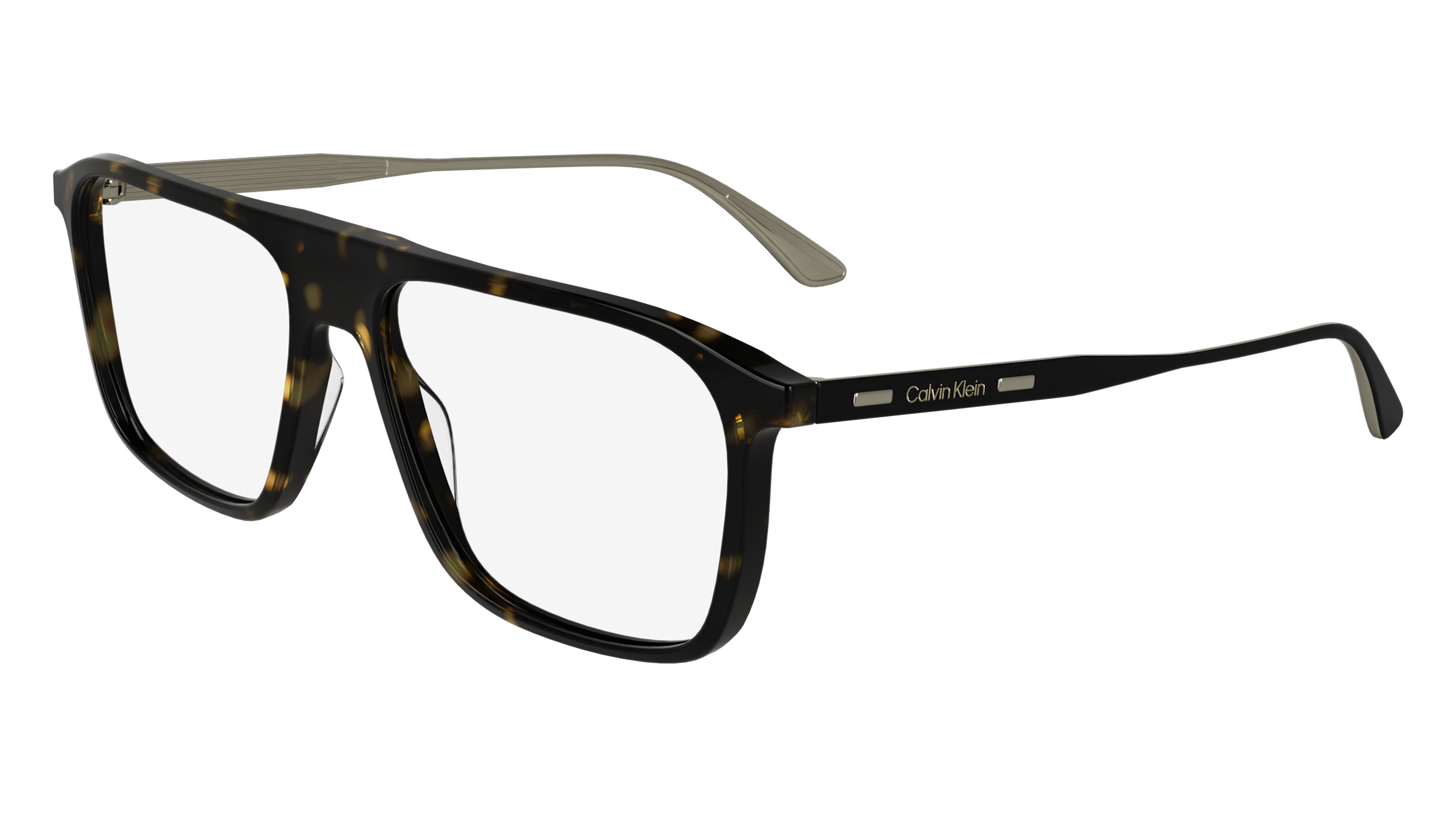 0883901168501 - Herren CK24548 235 Rahmen von BRILLEN Acetat Havanna  Quadratisch Normal