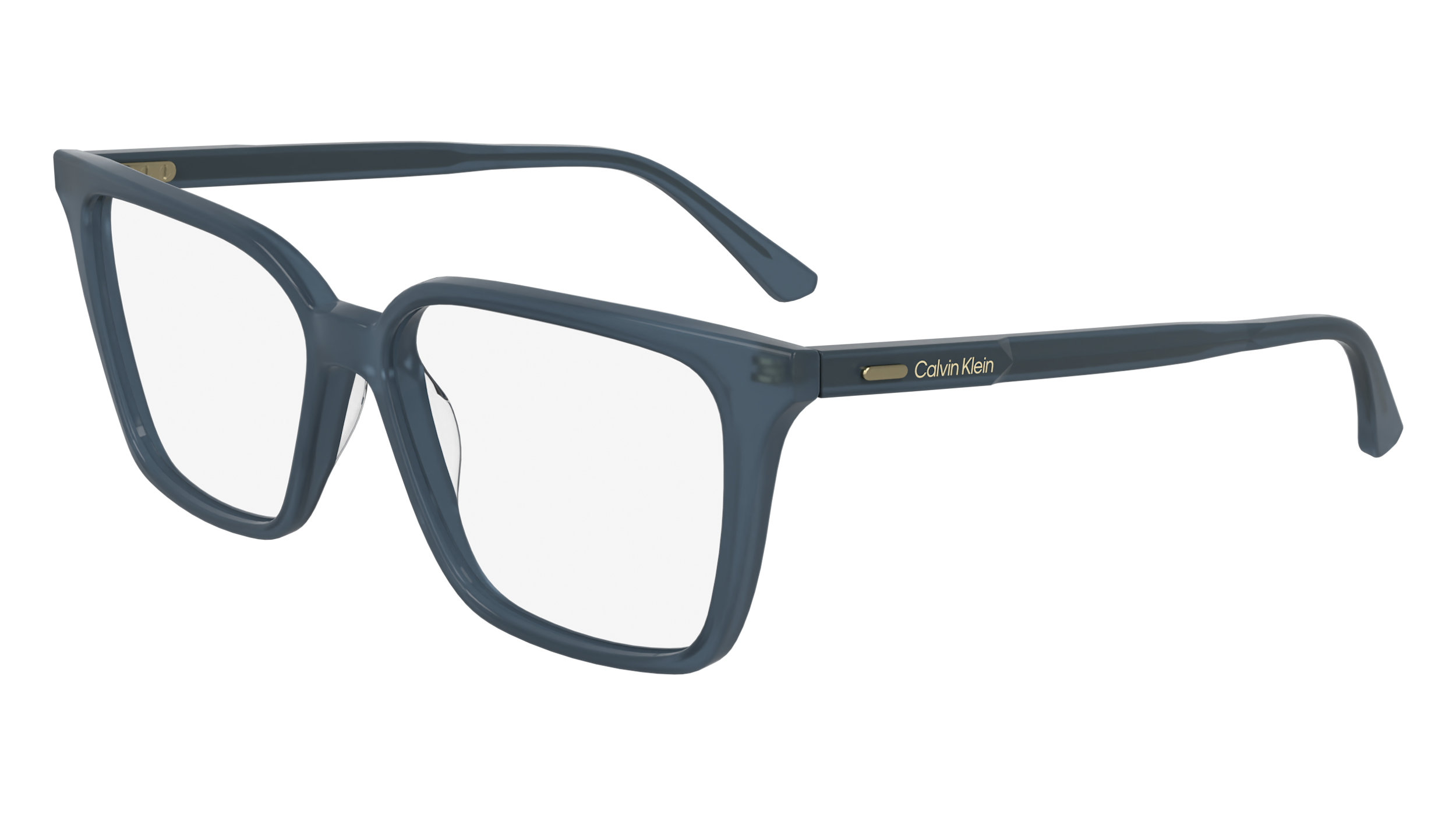 0883901169751 - Damen CK24544 445 Rahmen von BRILLEN Acetat Blau  Quadratisch Normal