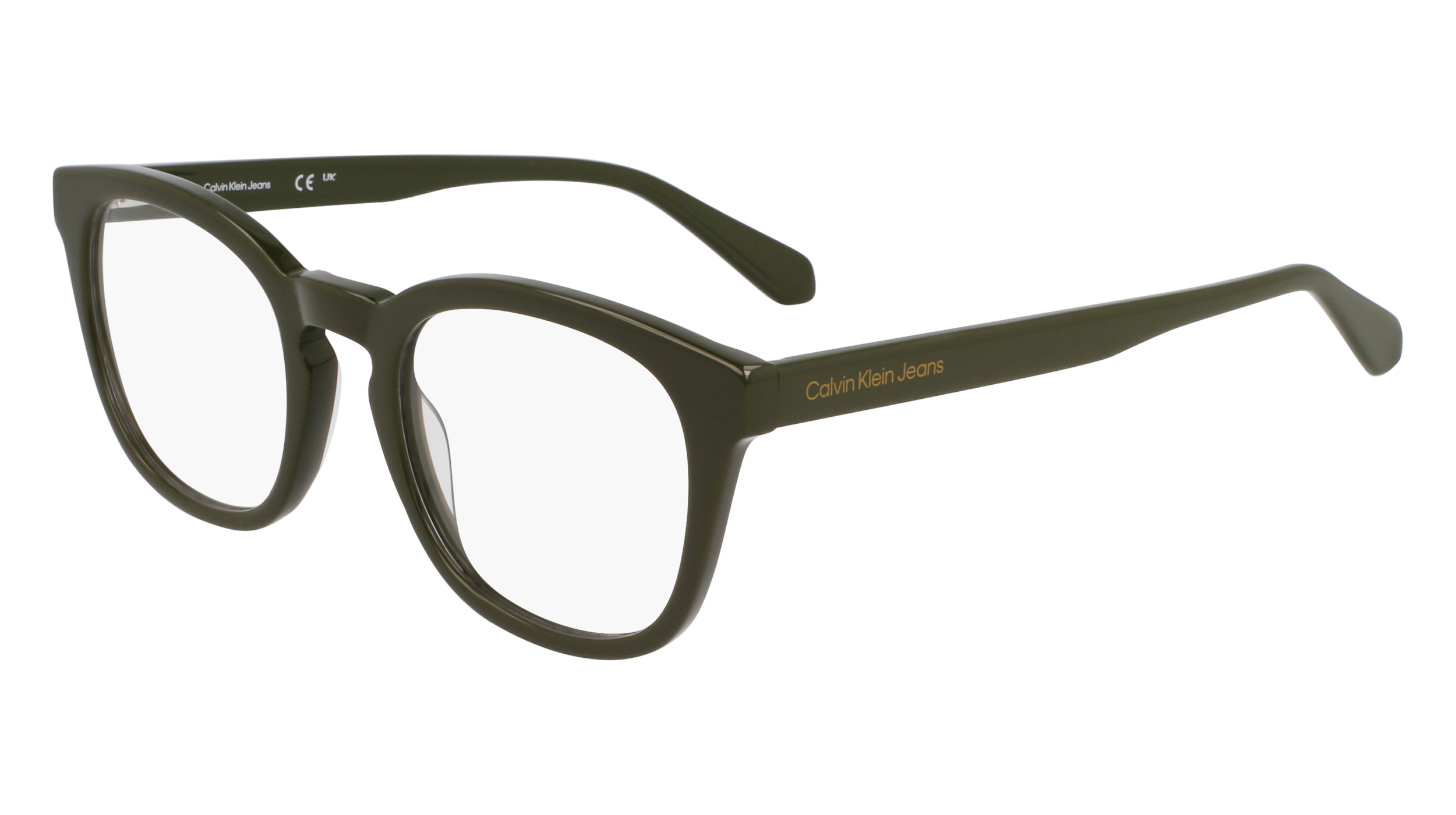 0883901170078 - Unisex CKJ24636MAG-SET 309 Rahmen von BRILLEN Acetat Grün  Quadratisch Normal