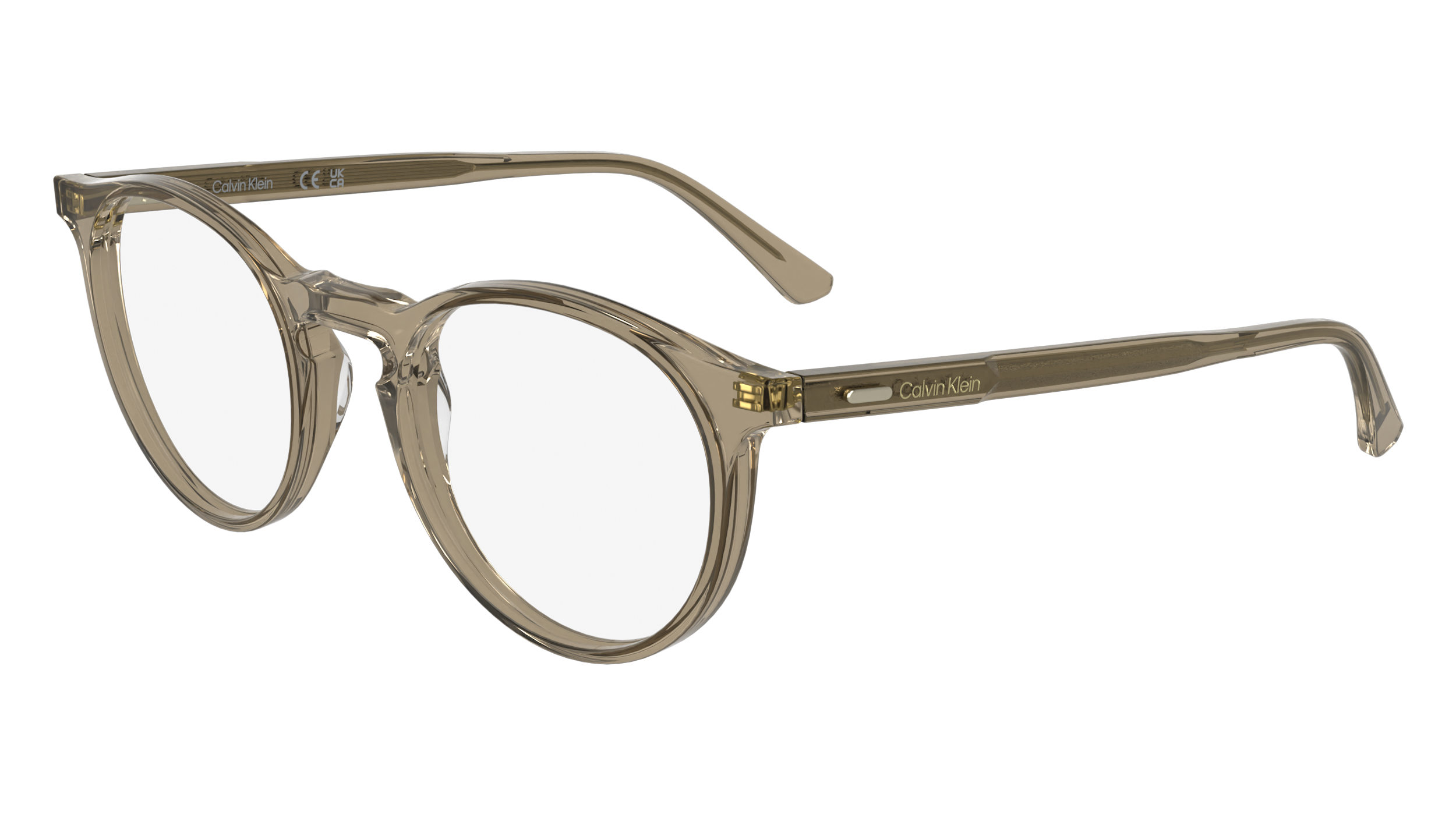 0883901174120 - Unisex CK25518 209 Rahmen von BRILLEN Acetat Beige  Geometrisch Normal