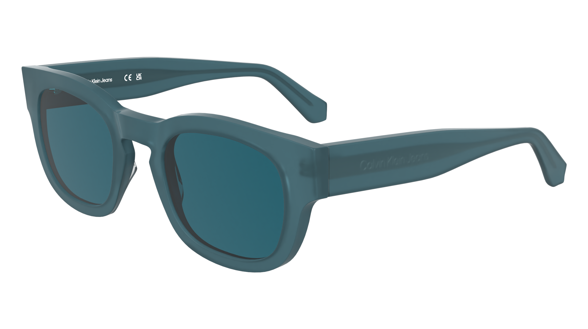 0883901174205 - Unisex CKJ25601S 406 Gläser SONNENBRILLEN Acetat   Geometrisch Normal