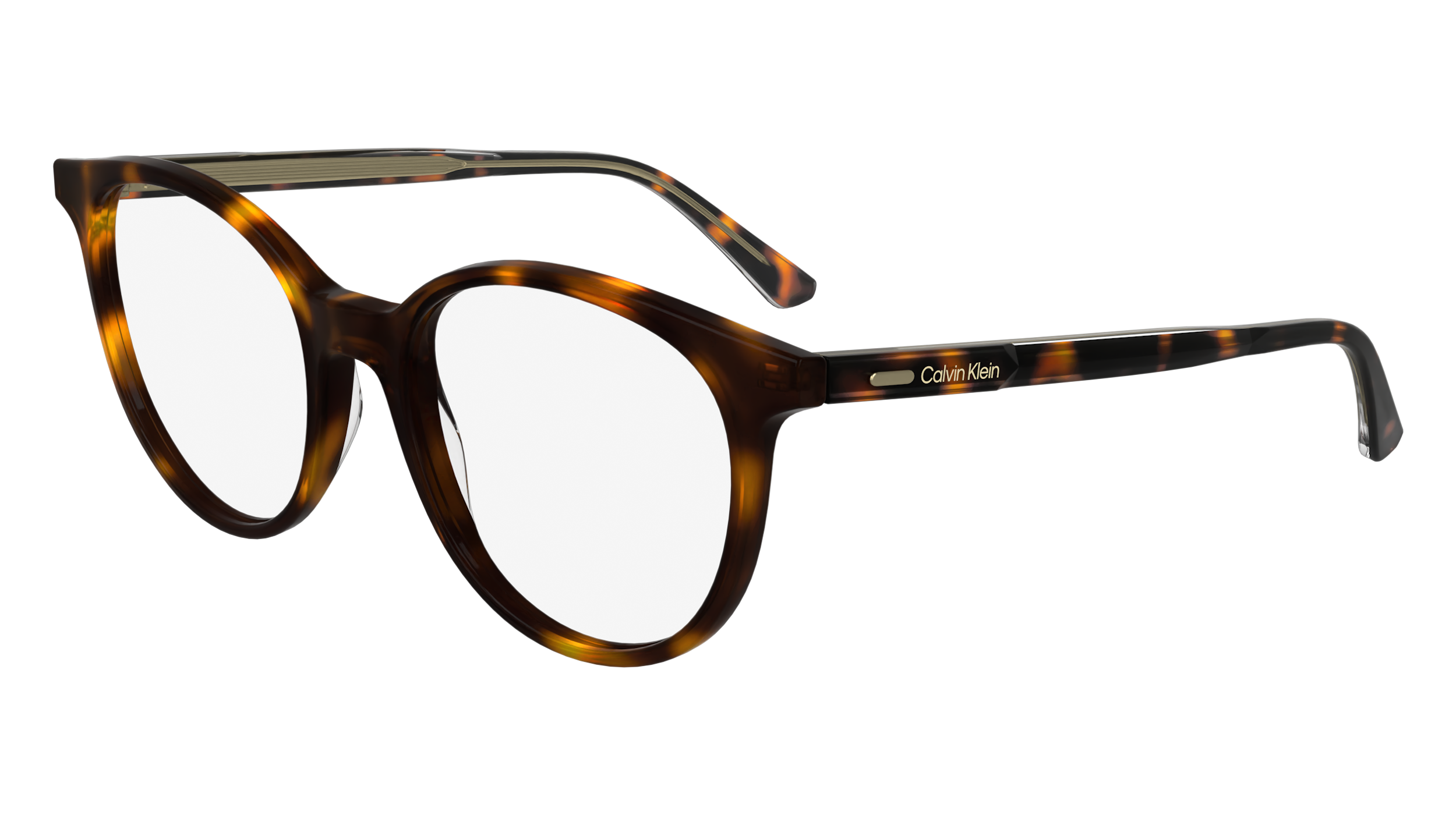 0883901175172 - Damen CK24543 240 Rahmen von BRILLEN Acetat Havanna  Rund Normal