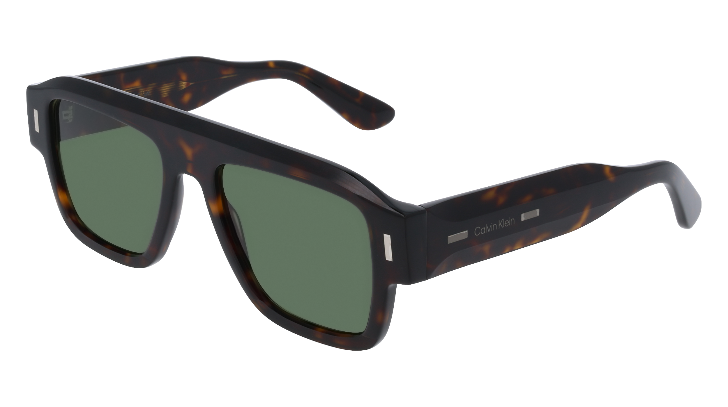 0883901175530 - Herren CK25509S 235 Gläser SONNENBRILLEN Acetat Havanna  Quadratisch Normal