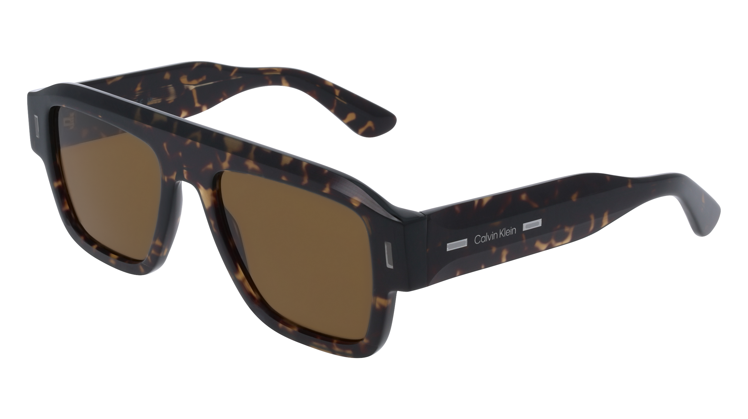 0883901175547 - Herren CK25509S 240 Gläser SONNENBRILLEN Acetat Havanna Braun Quadratisch Normal