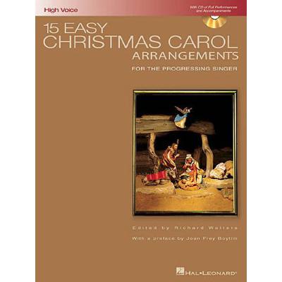 0884088085001 - 15 easy christmas carol arrangements