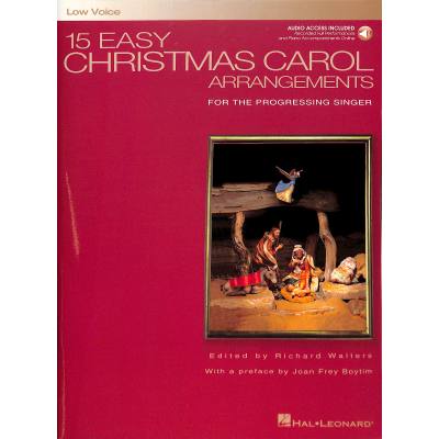 0884088085018 - 15 easy christmas carol arrangements