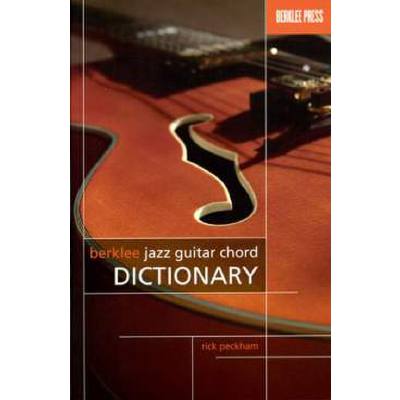 0884088104252 - Berklee Jazz guitar chord dictionary