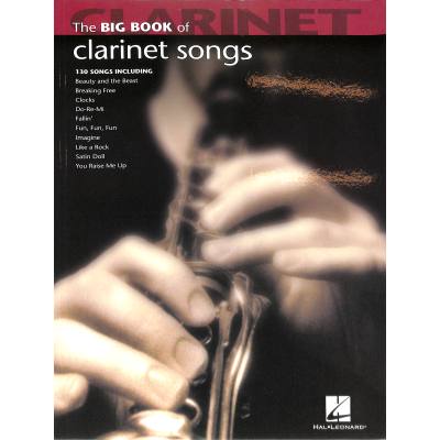 0884088146931 - The big book of clarinet songs