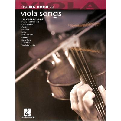 0884088147006 - The big book of viola songs