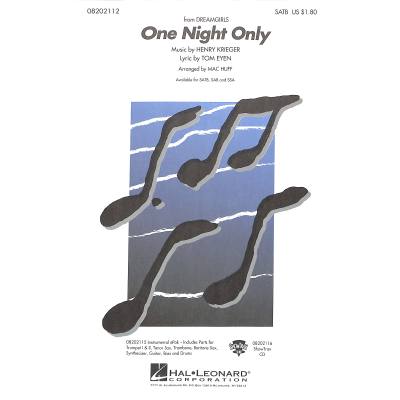 0884088152741 - One night only