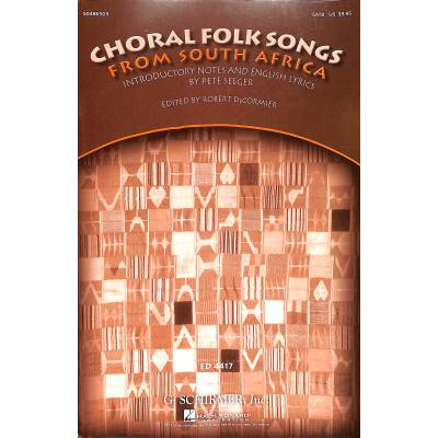 0884088153656 - Choral folk songs from South Africa