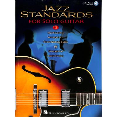 0884088161453 - Jazz standards for solo guitar