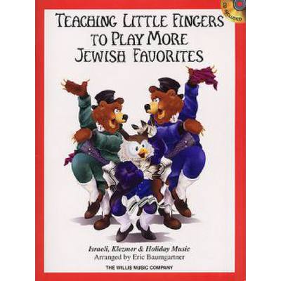 0884088169893 - Teaching little fingers to play more jewish favorites