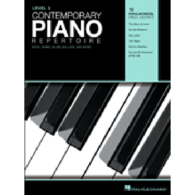 0884088213732 - Contemporary piano repertoire 3