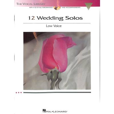 0884088235345 - 12 wedding solos