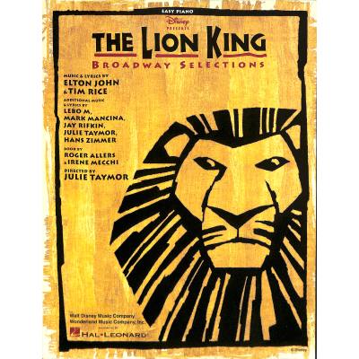 0884088254292 - The lion king - Broadway selections