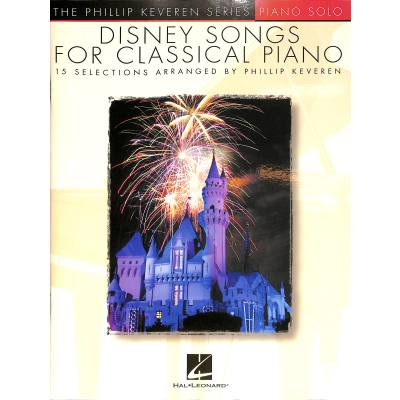 0884088254452 - Disney songs for classical piano