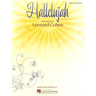 0884088264192 - Noten Hallelujah Leonard Cohen Einzelausgabe HL 353824 0884088264192 - Noten Hallelujah Leonard Cohen Einzelausgabe HL 353824