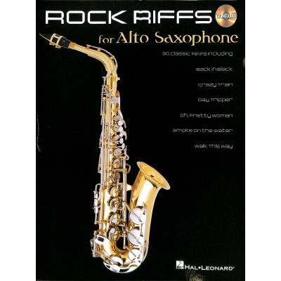 0884088271503 - Rock riffs for alto saxophone