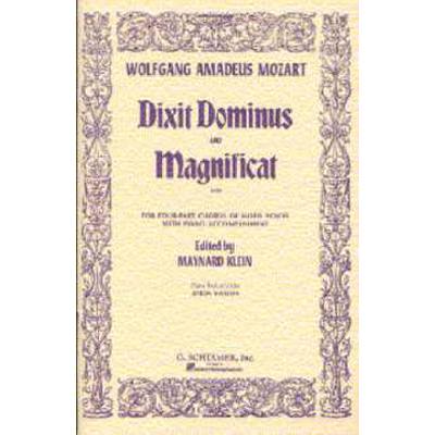 0884088276492 - Dixit dominus + Magnificat KV 193