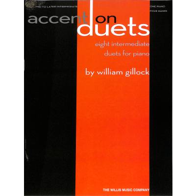 0884088282028 - Accent on duets | 8 intermediate duets for piano