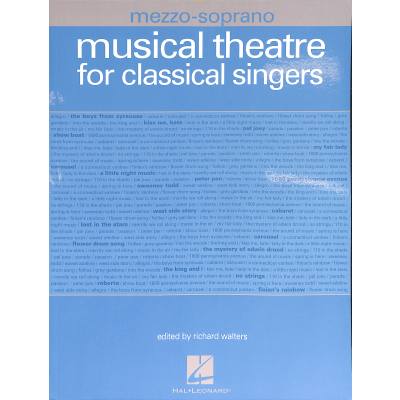 0884088365875 - Musical theatre for classical singers