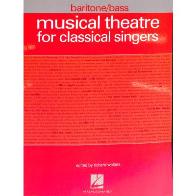 0884088392420 - Musical theatre for classical singers