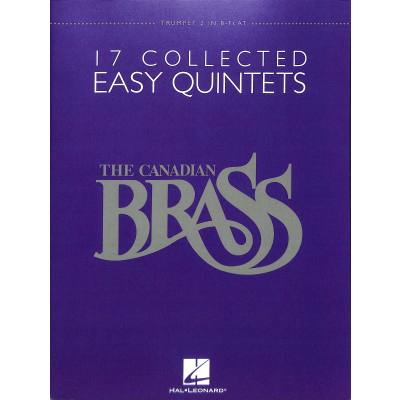 0884088393021 - 17 collected easy quintets