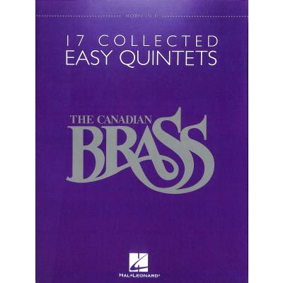 0884088393038 - 17 collected easy quintets