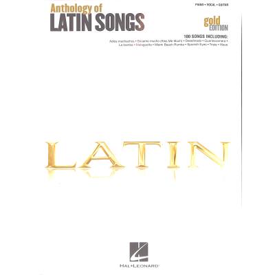 0884088469863 - Anthology of Latin songs - gold edition