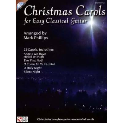 0884088498153 - Christmas carols for easy classical guitar