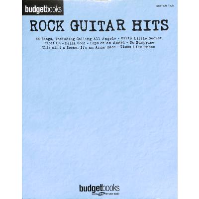 0884088501556 - Budget books - Rock Guitar Hits