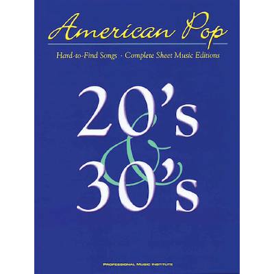 0884088522865 - American pop - Hard to find songs 20s + 30s