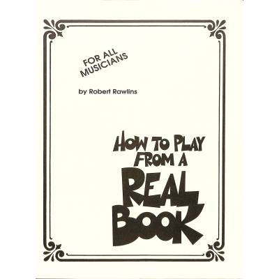 0884088548186 - How to play from a real book