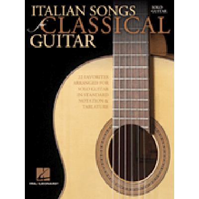 0884088548520 - Italian songs for classical guitar