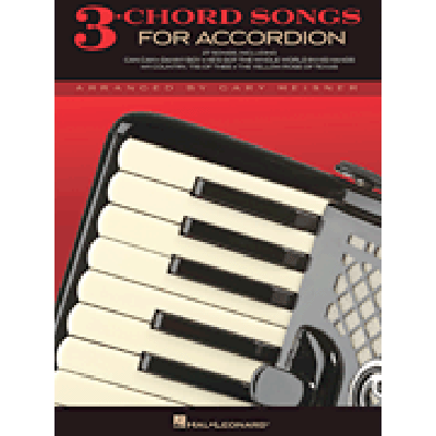 0884088551582 - 3 Chord songs for Accordion