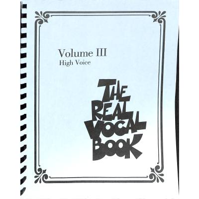 0884088578428 - The real vocal book 3