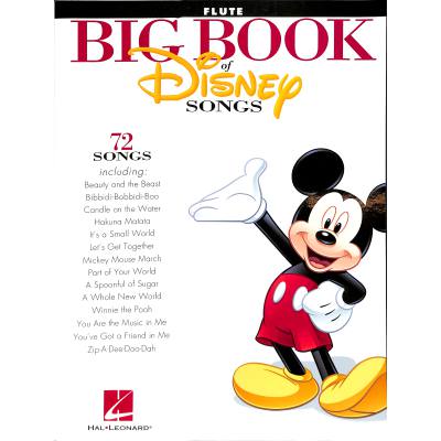 0884088590970 - Big book of Disney songs