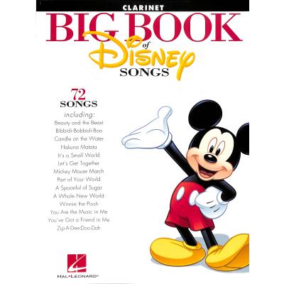 0884088591052 - Big book of Disney songs