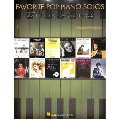 0884088619428 - Favorite Pop piano solos