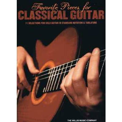 0884088671082 - Favorite pieces for classical guitar