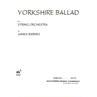 0884088735968 - Yorkshire Ballad