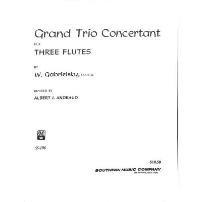 0884088738129 - GRAND TRIO CONCERTANT OP 31
