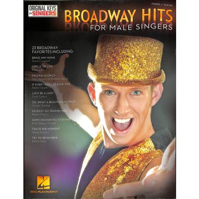 0884088905125 - Broadway hits for male singers