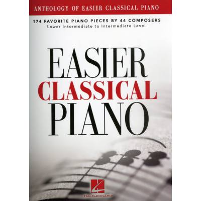 0884088924034 - Anthology of easier classical piano