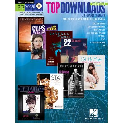 0884088954246 - Top downloads for female singers