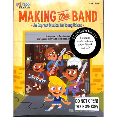 0884088958374 - Making the Band | An express musical for young voices