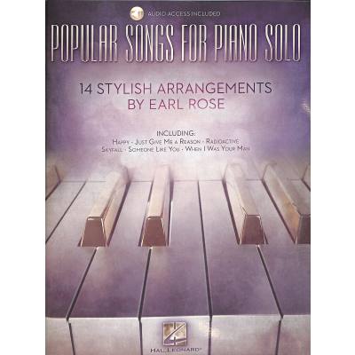 0884088961299 - Popular songs for piano solo