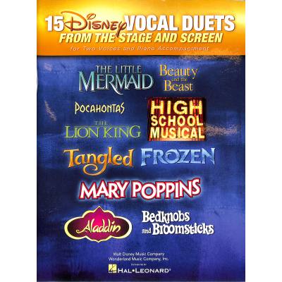 0884088967529 - 15 Disney vocal duets from the stage and screen