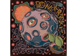 0884388874497 - Sonic Moons (Pink Black Marbled Vinyl) - Domkraft (LP)